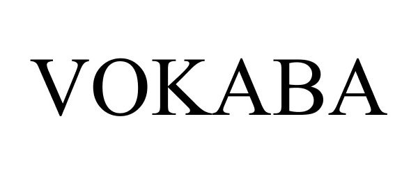 Trademark Logo VOKABA