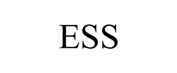 Trademark Logo ESS