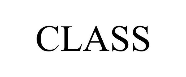 Trademark Logo CLASS