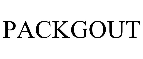 Trademark Logo PACKGOUT