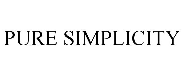  PURE SIMPLICITY