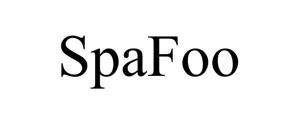 Trademark Logo SPAFOO