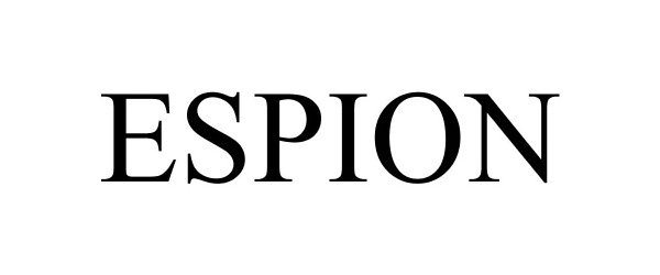 Trademark Logo ESPION