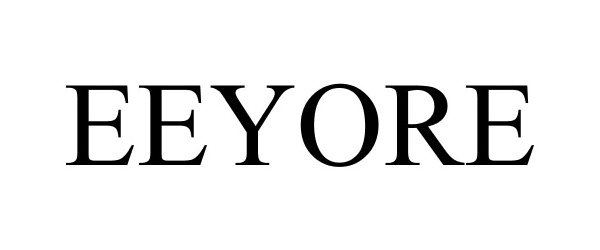 Trademark Logo EEYORE