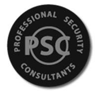Trademark Logo PSC PROFESSIONAL SECURITY CONSULTANTS