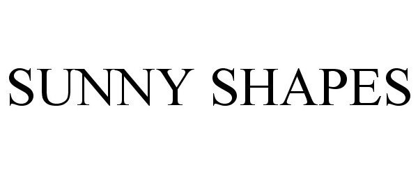  SUNNY SHAPES