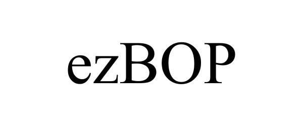 Trademark Logo EZBOP