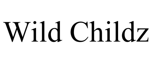 Trademark Logo WILD CHILDZ