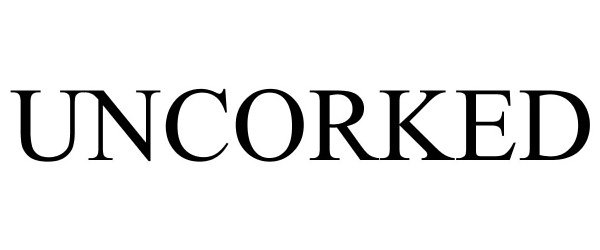 Trademark Logo UNCORKED
