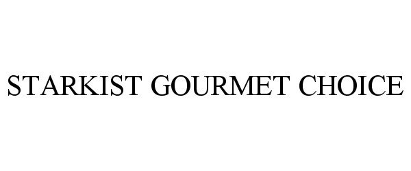  STARKIST GOURMET CHOICE