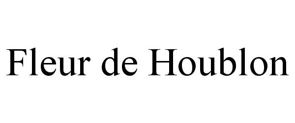 Trademark Logo FLEUR DE HOUBLON