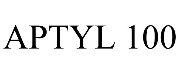 Trademark Logo APTYL 100