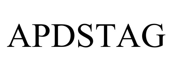 Trademark Logo APDSTAG