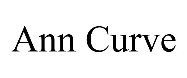 Trademark Logo ANN CURVE