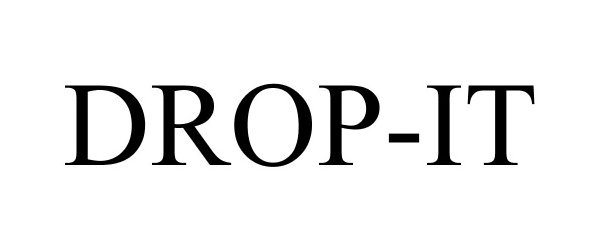 Trademark Logo DROP-IT