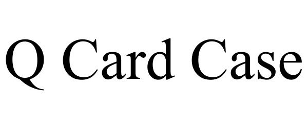Trademark Logo Q CARD CASE