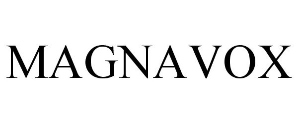 Trademark Logo MAGNAVOX