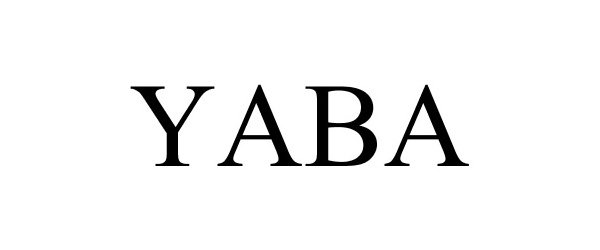 Trademark Logo YABA