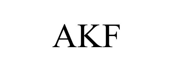 Trademark Logo AKF