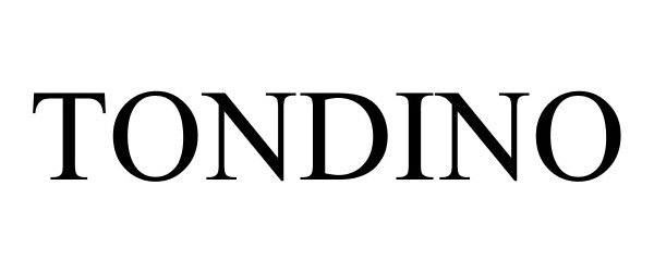 Trademark Logo TONDINO