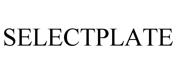 Trademark Logo SELECTPLATE