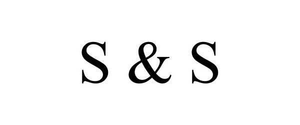 Trademark Logo S &amp; S