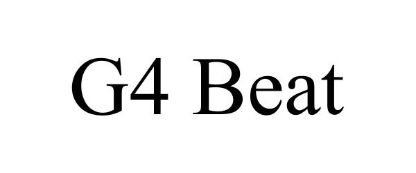 Trademark Logo G4 BEAT