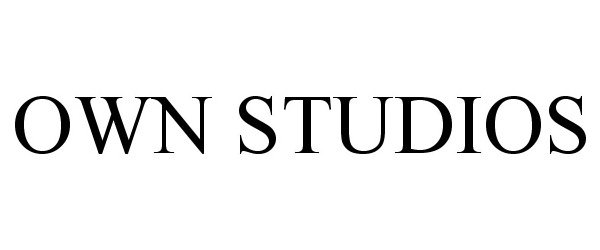 Trademark Logo OWN STUDIOS