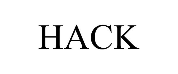 Trademark Logo HACK