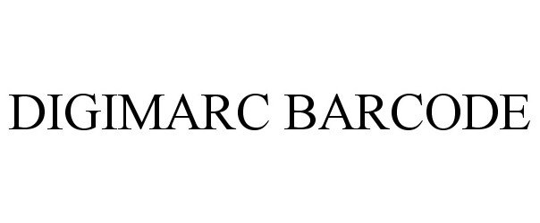 Trademark Logo DIGIMARC BARCODE