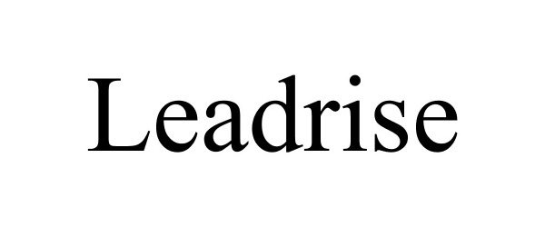  LEADRISE