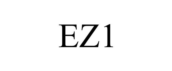 Trademark Logo EZ1