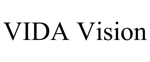 Trademark Logo VIDA VISION