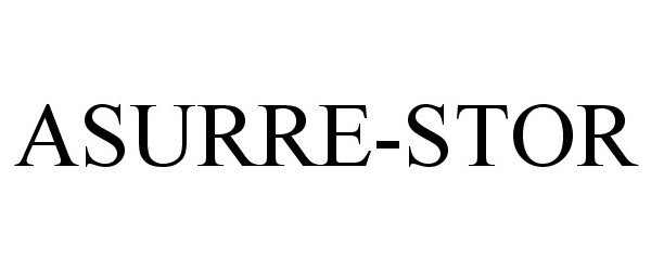 Trademark Logo ASURRE-STOR