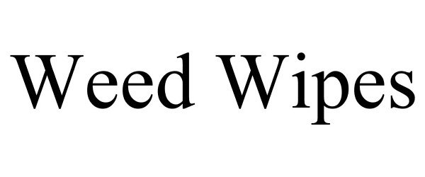 Trademark Logo WEED WIPES