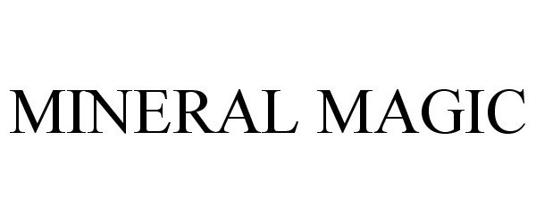 Trademark Logo MINERAL MAGIC