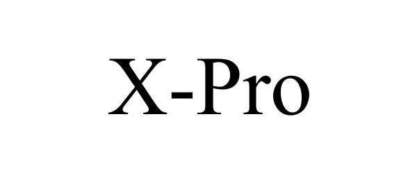 Trademark Logo X-PRO