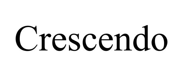 Trademark Logo CRESCENDO