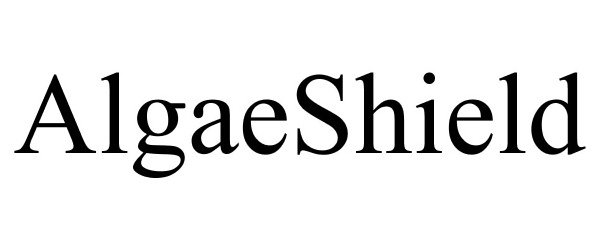 Trademark Logo ALGAESHIELD