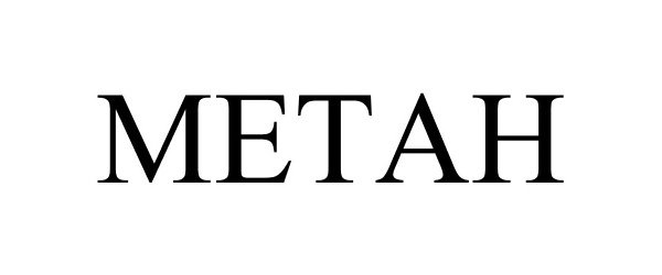 Trademark Logo METAH