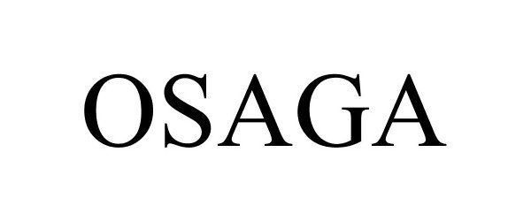 Trademark Logo OSAGA
