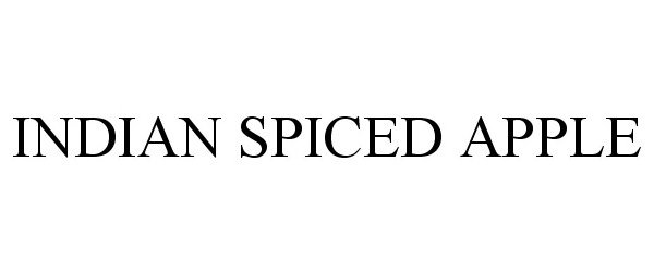  INDIAN SPICED APPLE