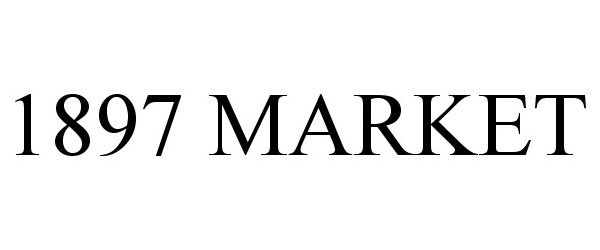 Trademark Logo 1897 MARKET