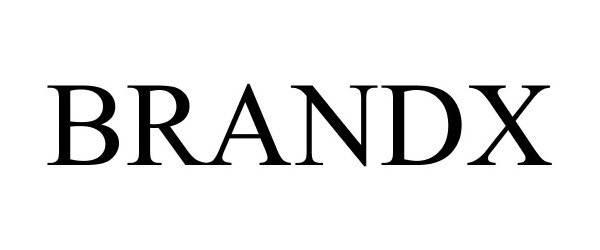 Trademark Logo BRAND X