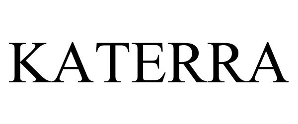 Trademark Logo KATERRA