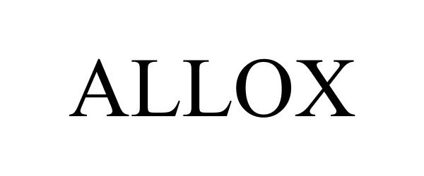 Trademark Logo ALLOX