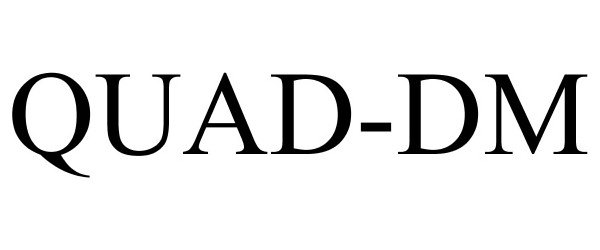 Trademark Logo QUAD-DM