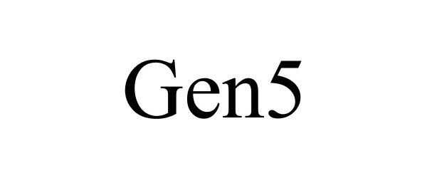 Trademark Logo GEN5