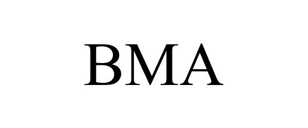 Trademark Logo BMA