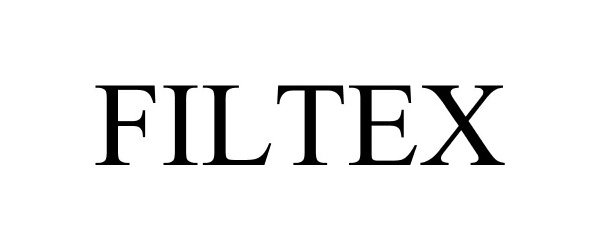 Trademark Logo FILTEX